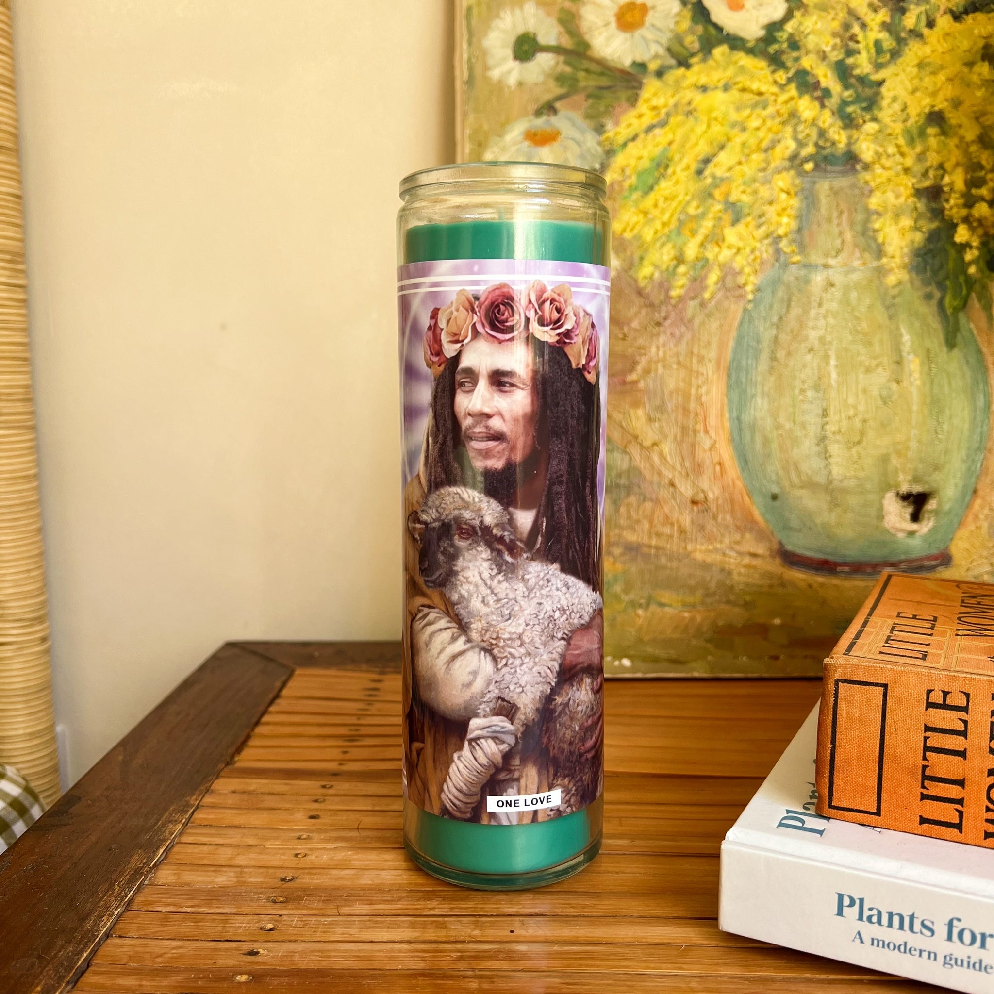 Saint Bob Marley Prayer Candle