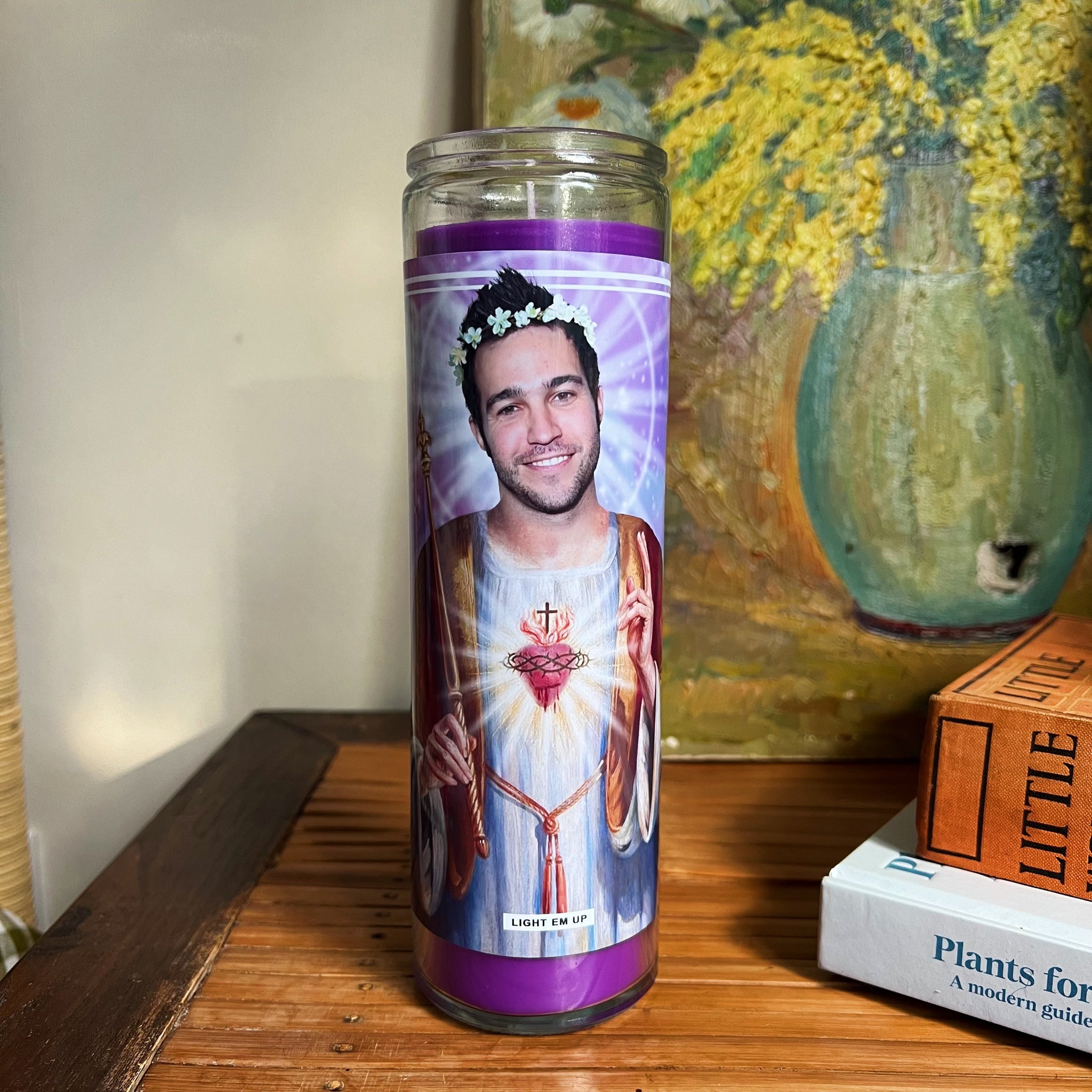 Saint Pete Wentz | Fall Out Boy Prayer Candle