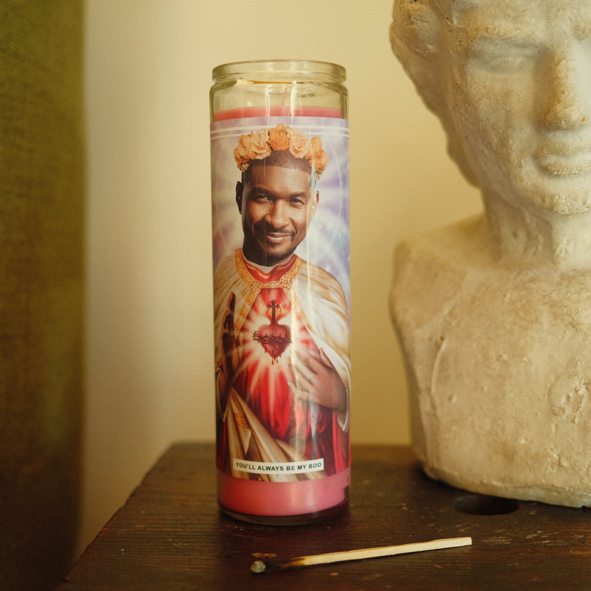 Saint Usher Prayer Candle