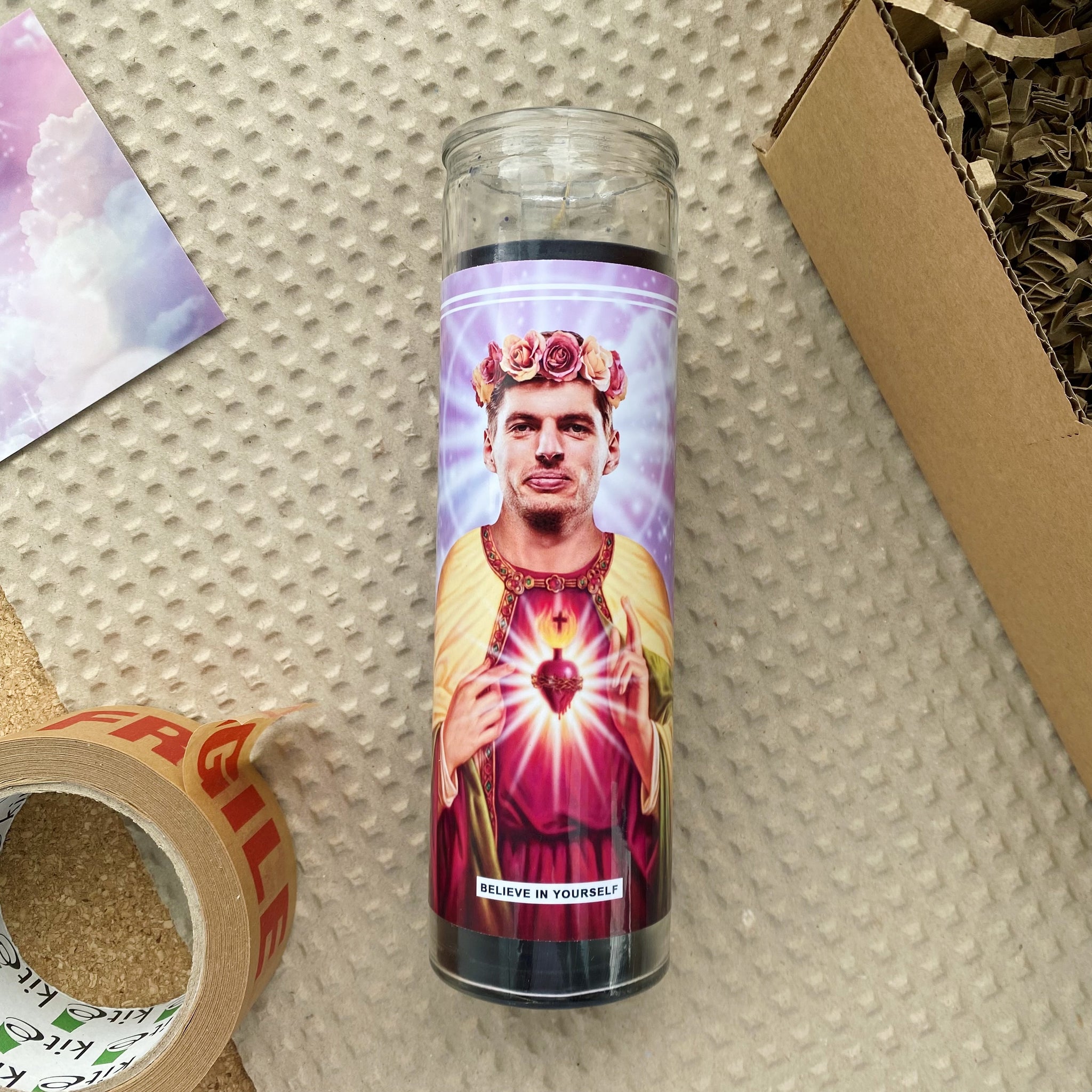Saint Max Verstappen | F1 Prayer Candle