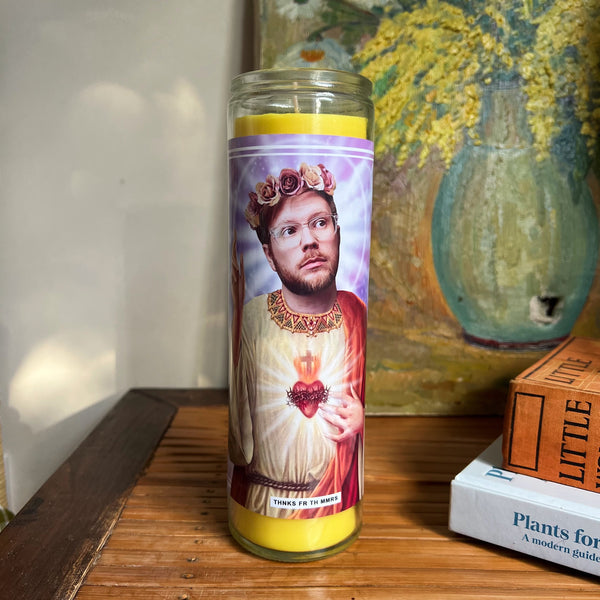 Saint Patrick Stump | Fall Out Boy Prayer Candle