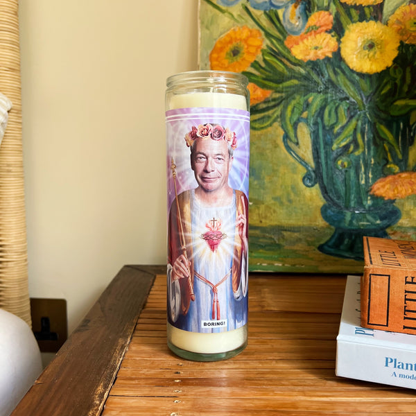 Saint Nigel Farage Prayer Candle