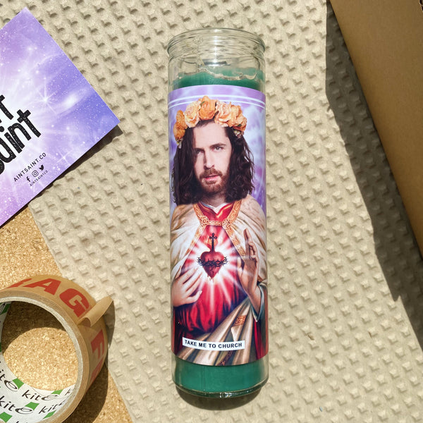 Saint Hozier Prayer Candle