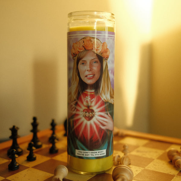 Saint Joni Mitchell Prayer Candle