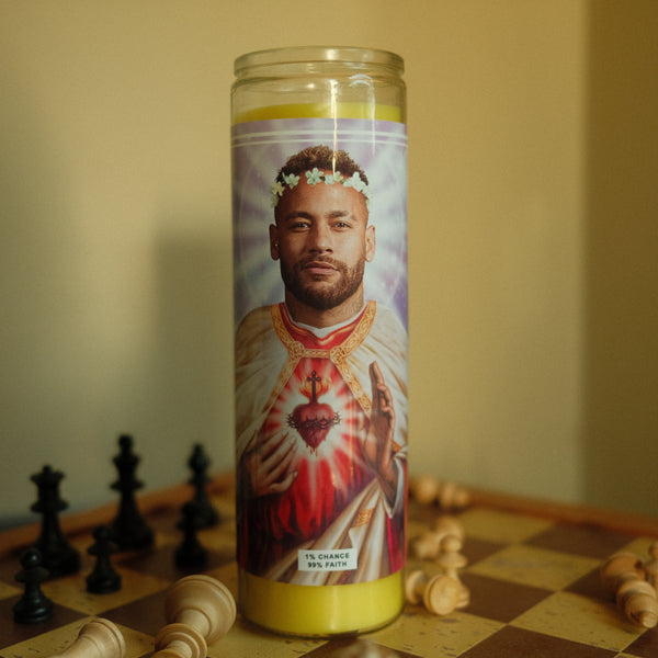 Saint Neymar Prayer Candle