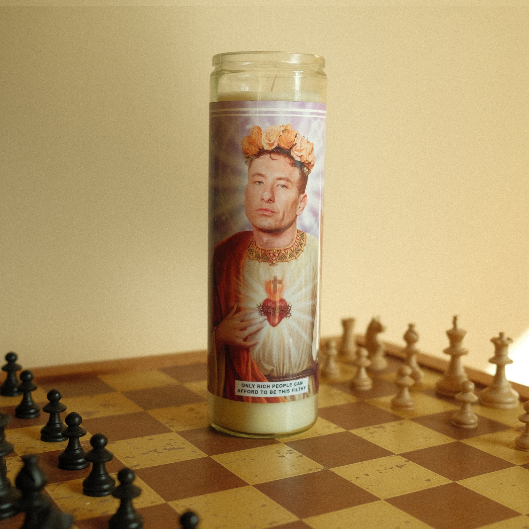 Saint Barry Keoghan   | Oliver Quick | Saltburn Prayer Candle