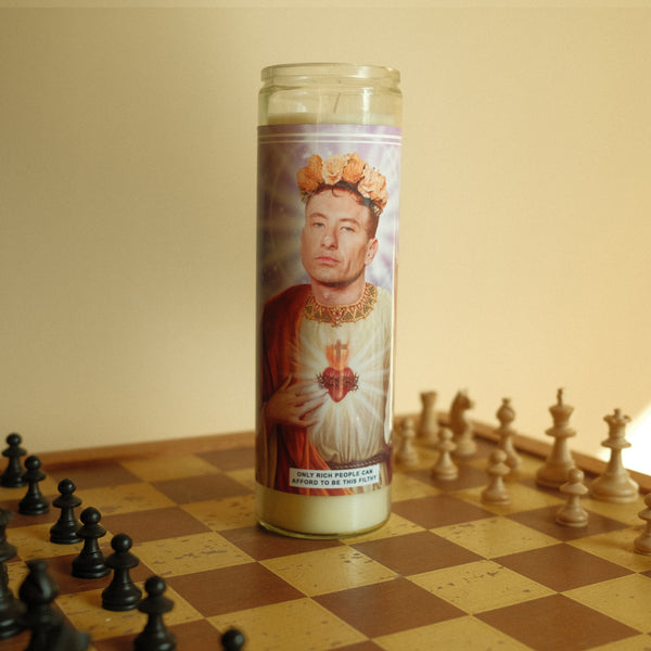 Saint Barry Keoghan   | Oliver Quick | Saltburn Prayer Candle