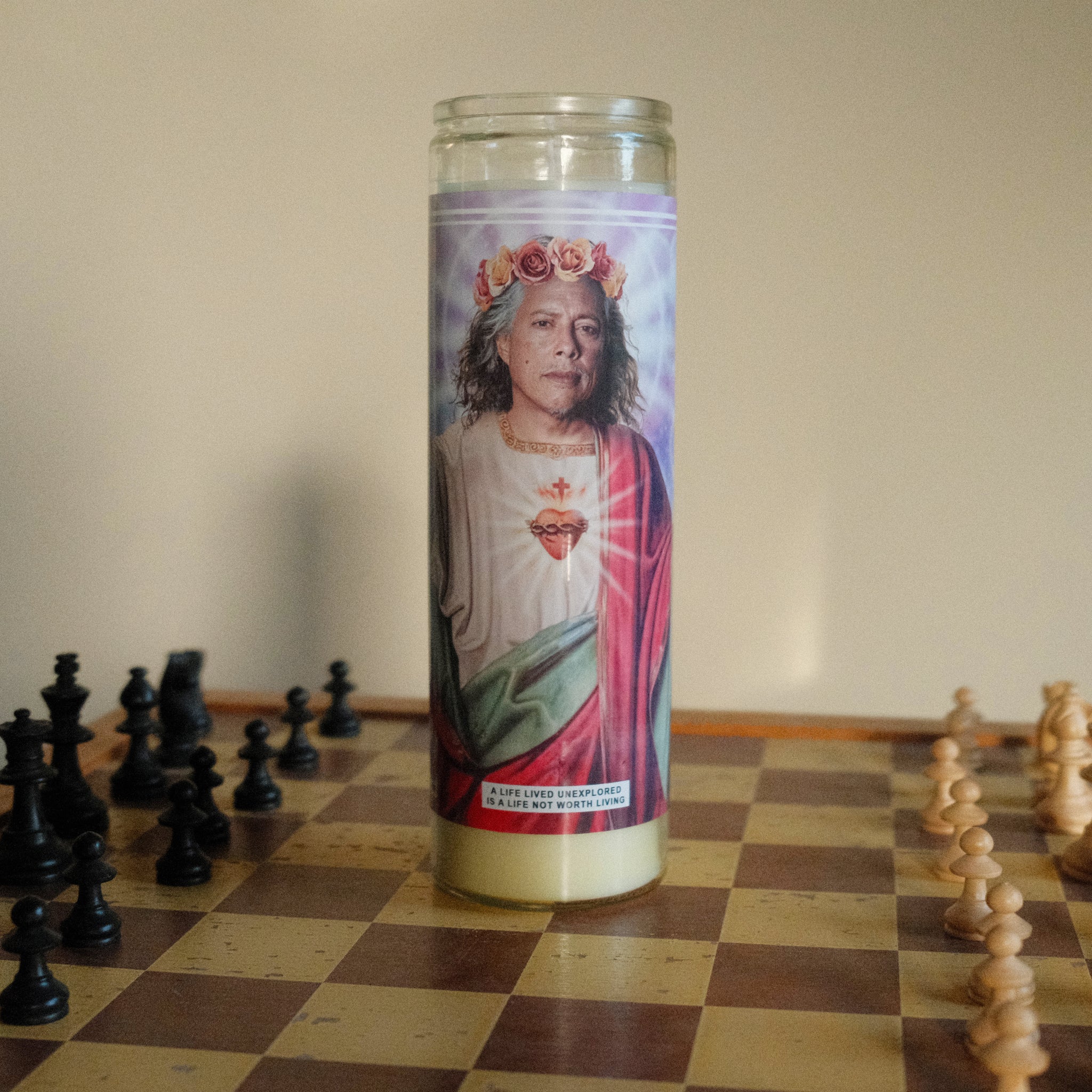 Saint Kirk Hammett Prayer Candle