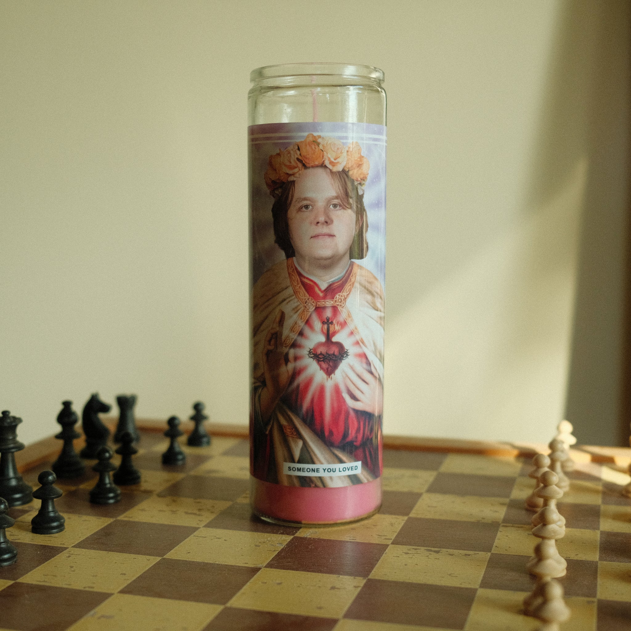 Saint Lewis Capaldi Prayer Candle