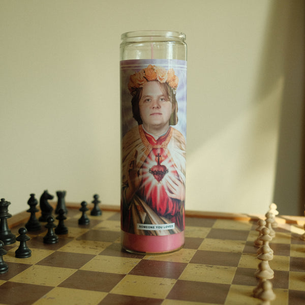 Saint Lewis Capaldi Prayer Candle
