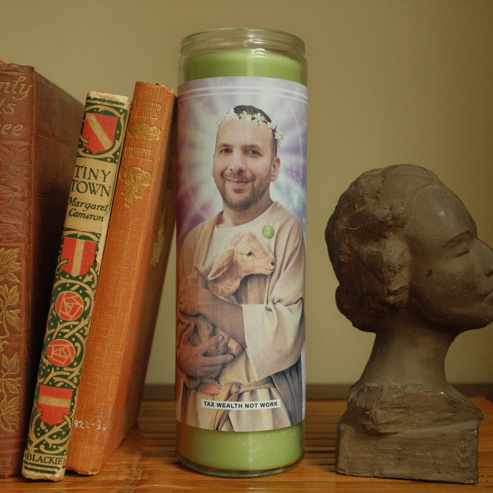 Saint Zack Polanski | Green Party Prayer Candle