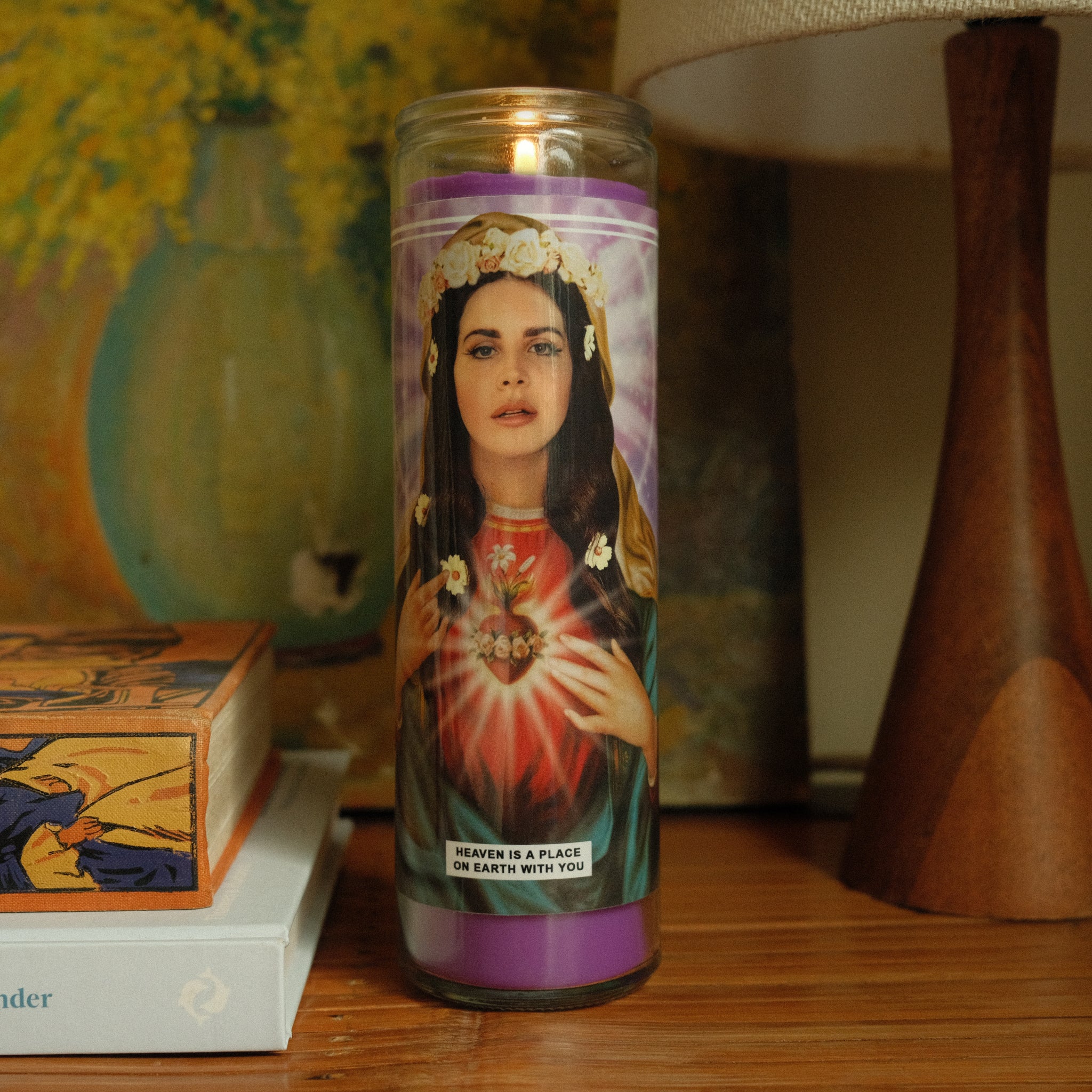 Saint Lana Del Rey Prayer Candle