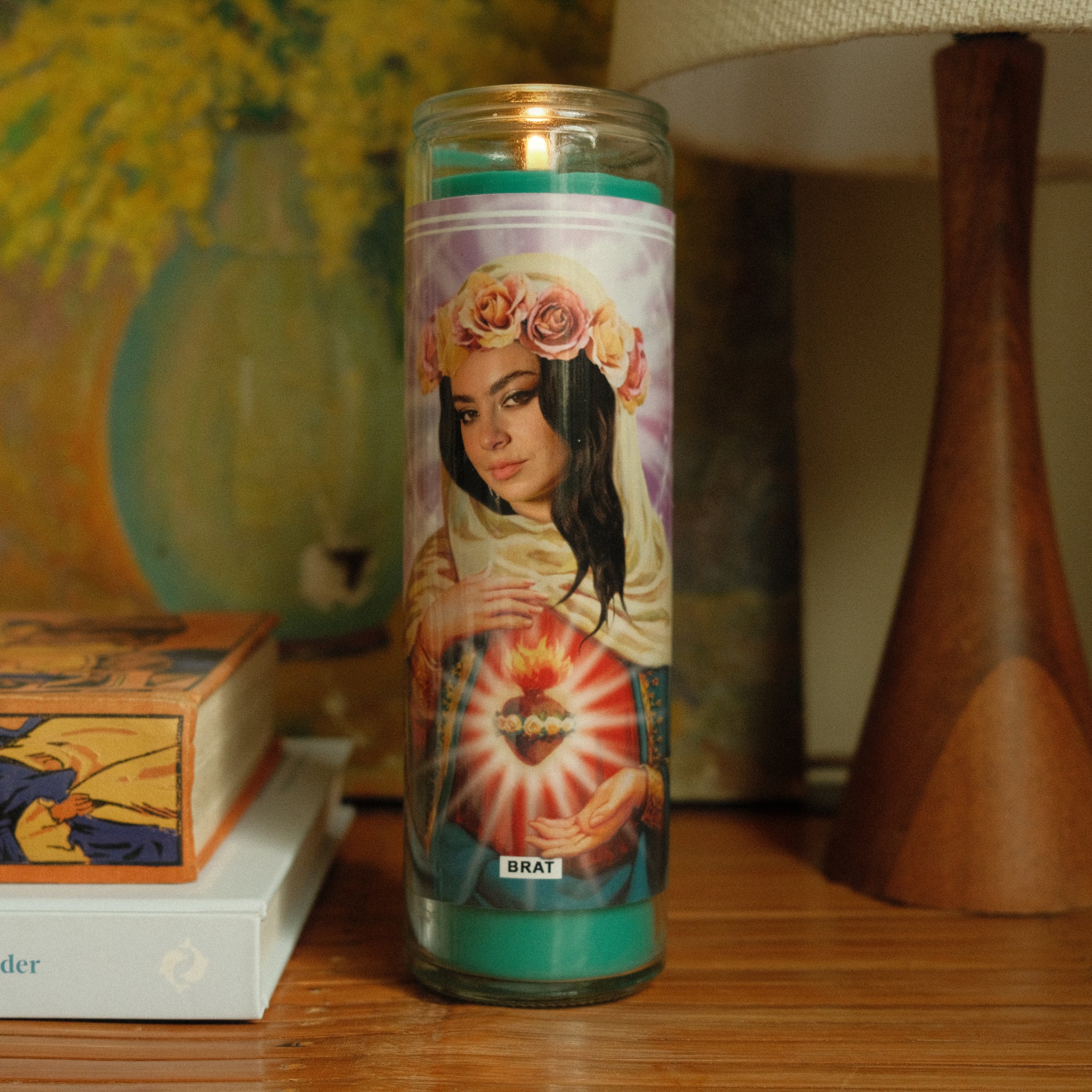 Saint Charli XCX Prayer Candle