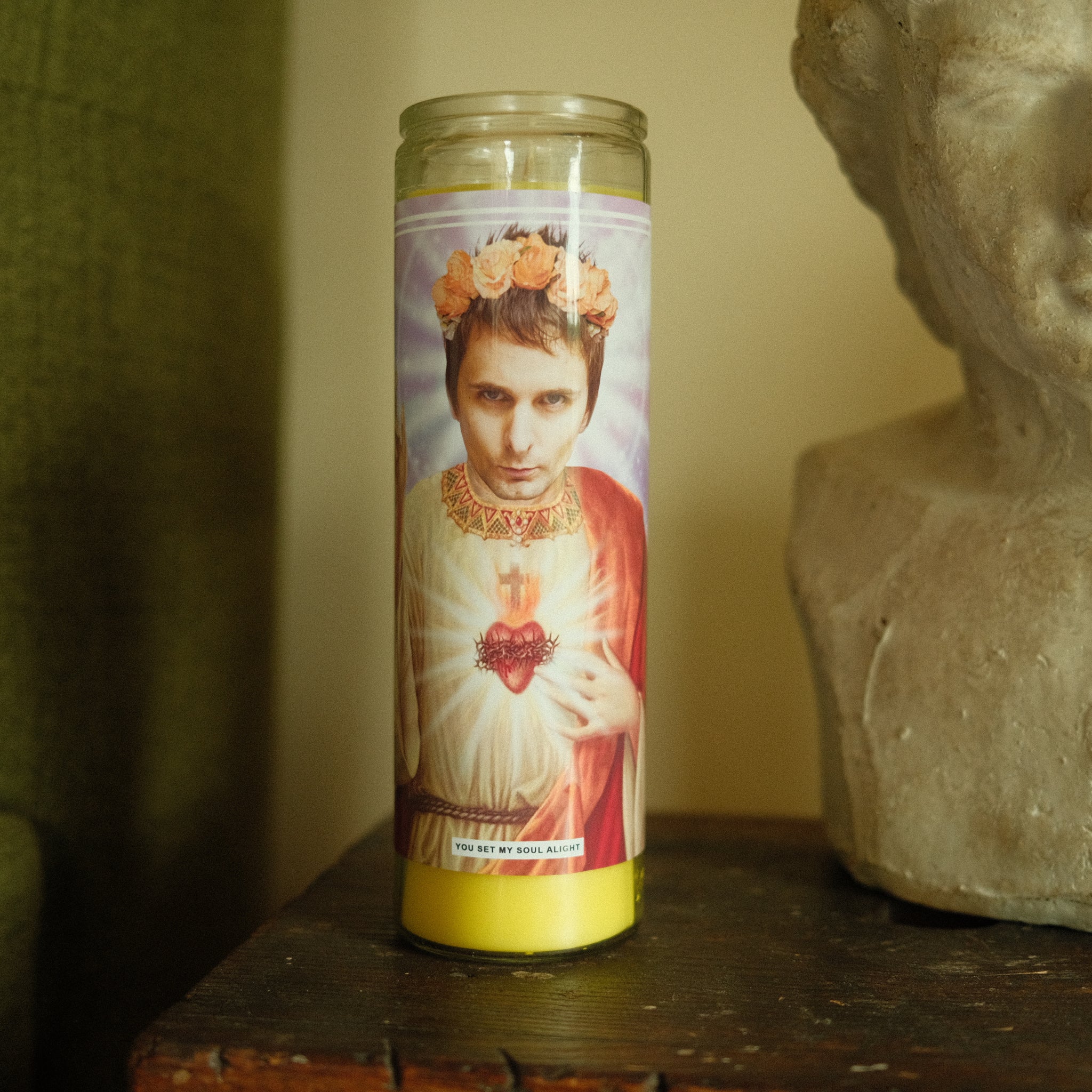 Saint Matt Bellamy Prayer Candle