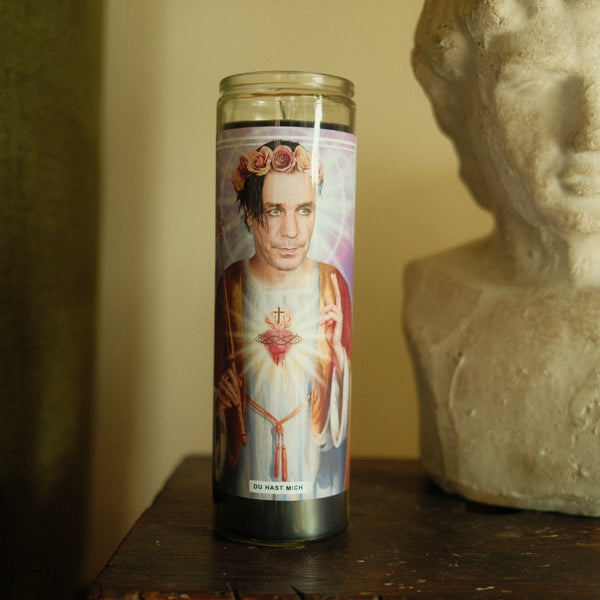 Saint Till Lindemann Prayer Candle