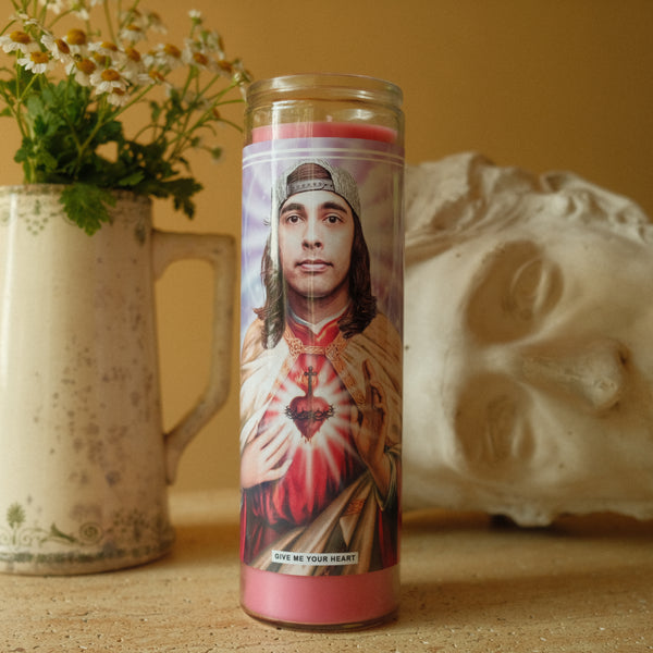 Saint Vic Fuentes | Pierce the Veil Prayer Candle