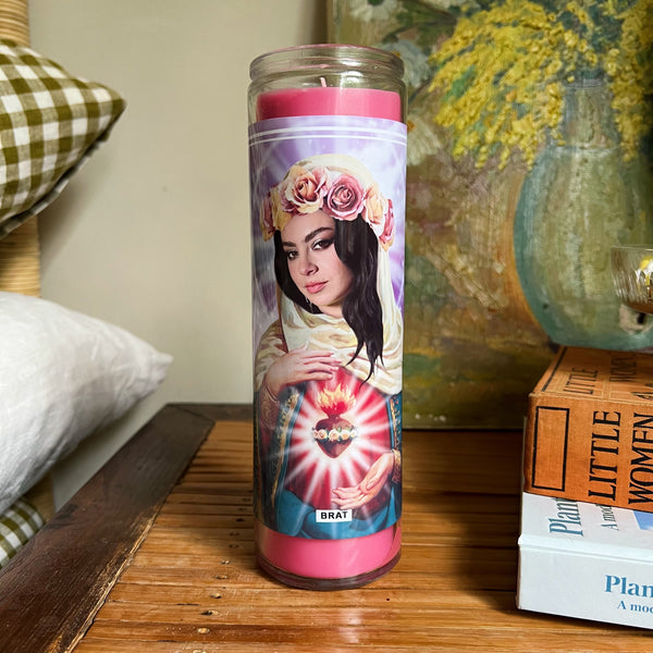 Saint Charli XCX Prayer Candle