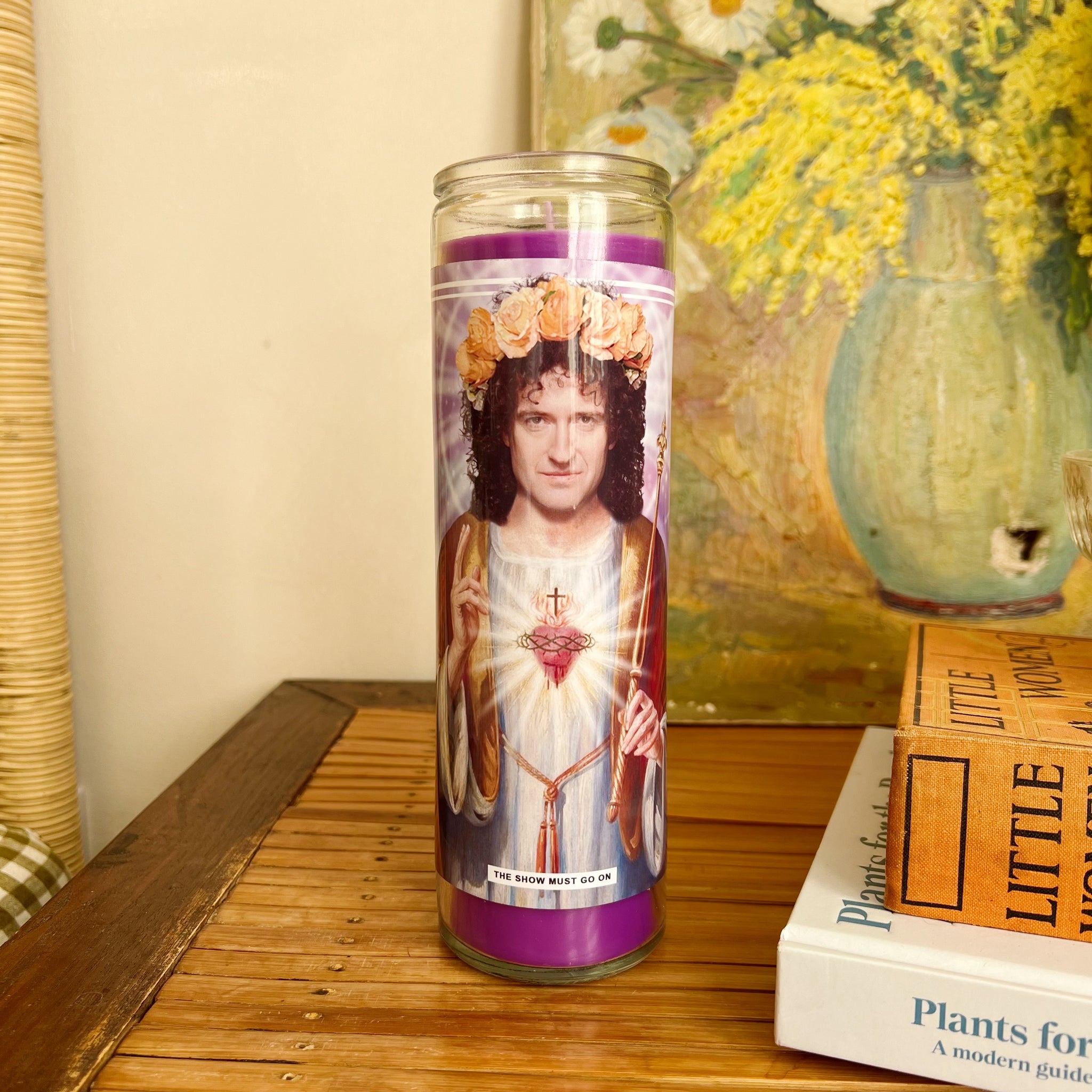 Saint Brian May Prayer Candle