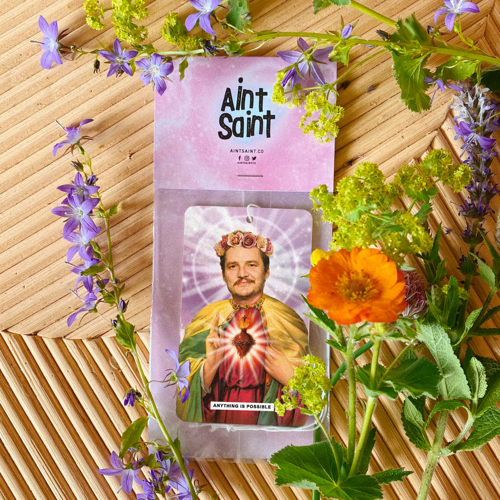 Saint Pedro Pascal Heaven Scent Car Air Freshener