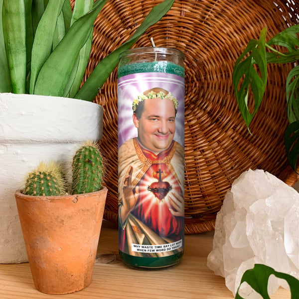 Saint Kevin Malone | The Office | Brian Baumgartner Prayer Candle