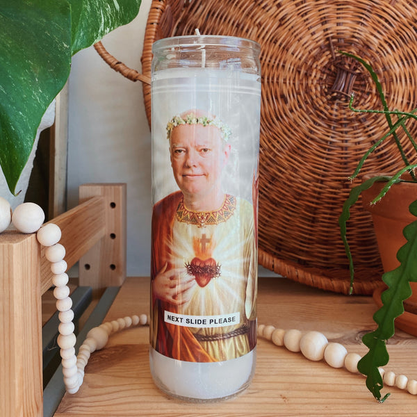 Saint Chris Whitty Prayer Candle
