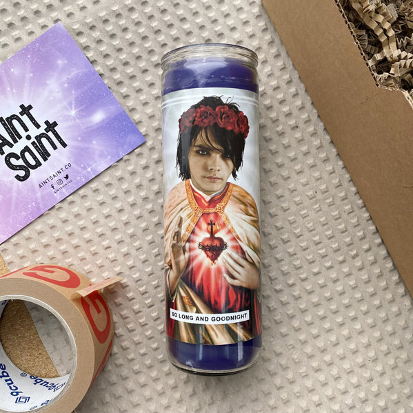 Saint Gerard Way Prayer Candle