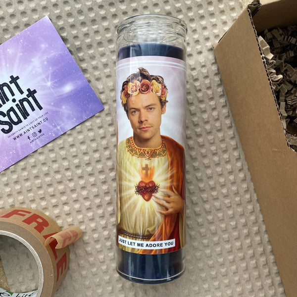 Saint Harry Prayer Candle