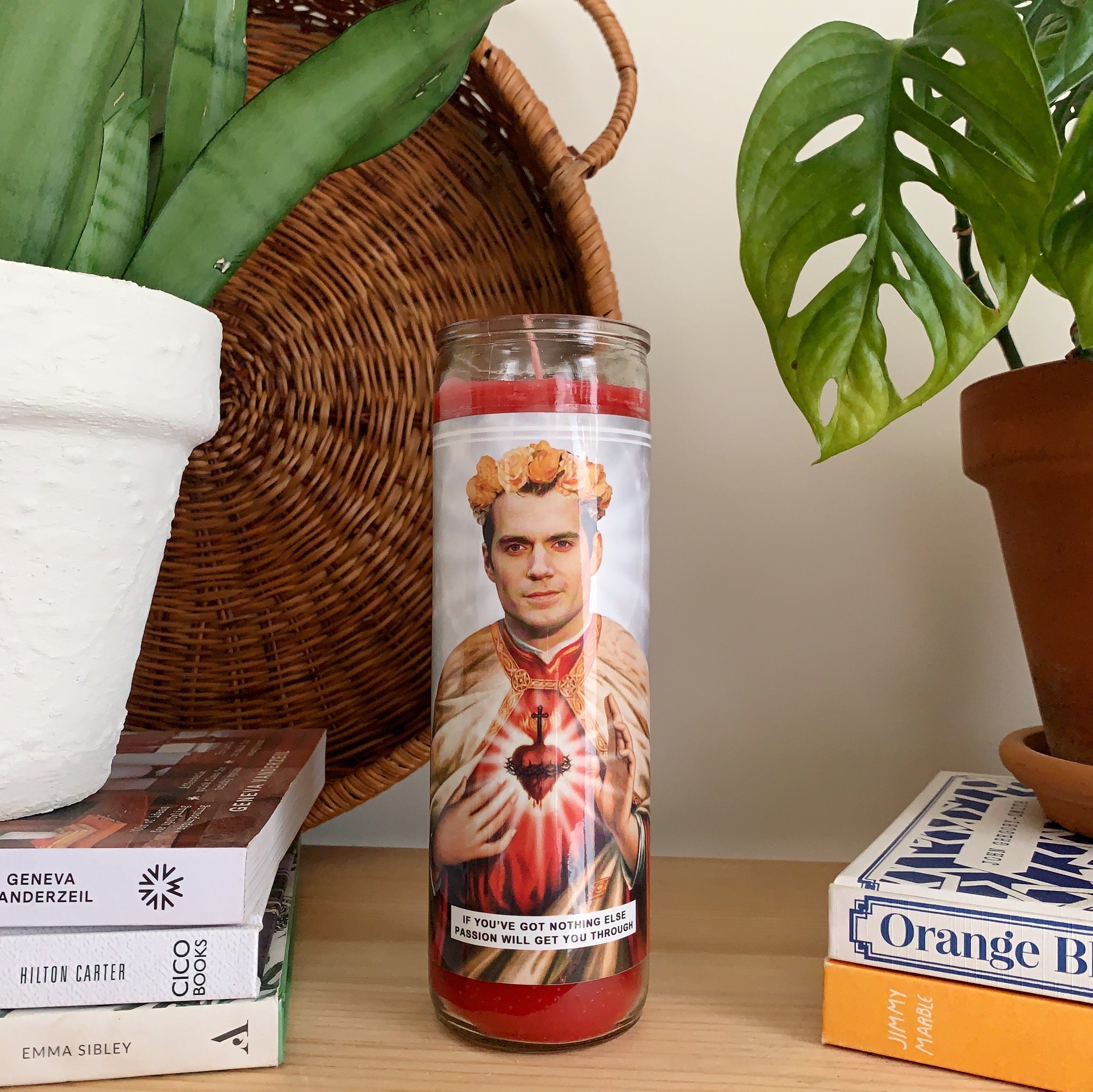Saint Henry Cavill Prayer Candle