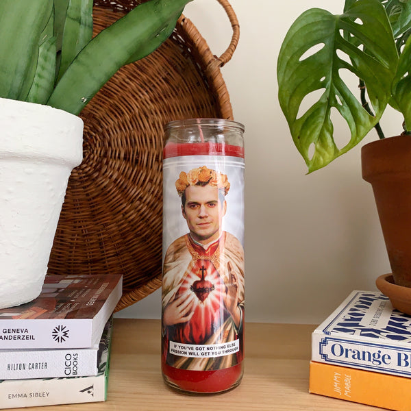 Saint Henry Cavill Prayer Candle