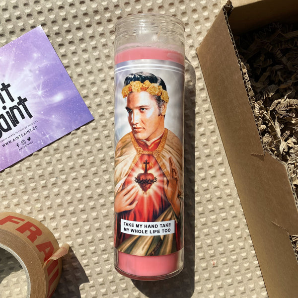 Saint Elvis Prayer Candle