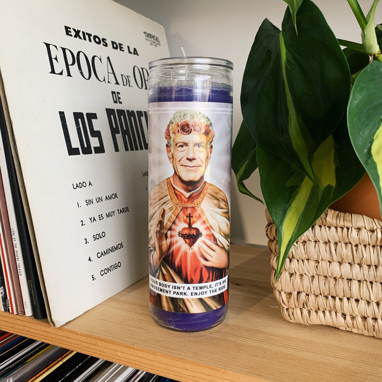 Saint Anthony Bourdain Prayer Candle