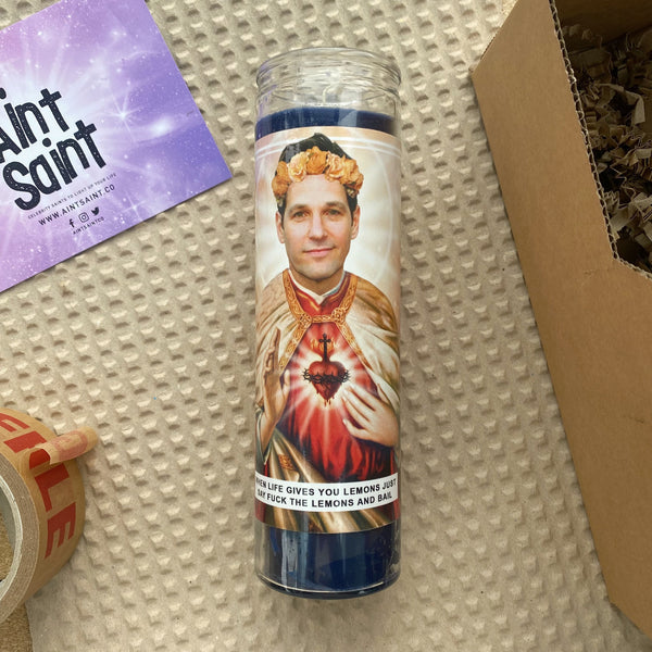 Saint Paul Rudd Prayer Candle