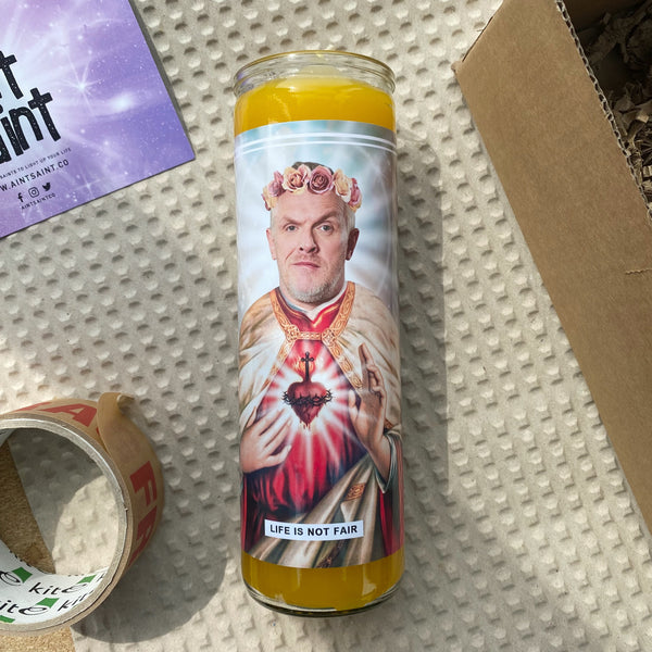 Saint Greg Davies Prayer Candle