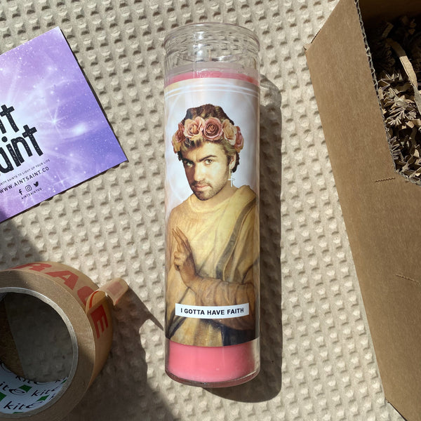 Saint George Michael Prayer Candle