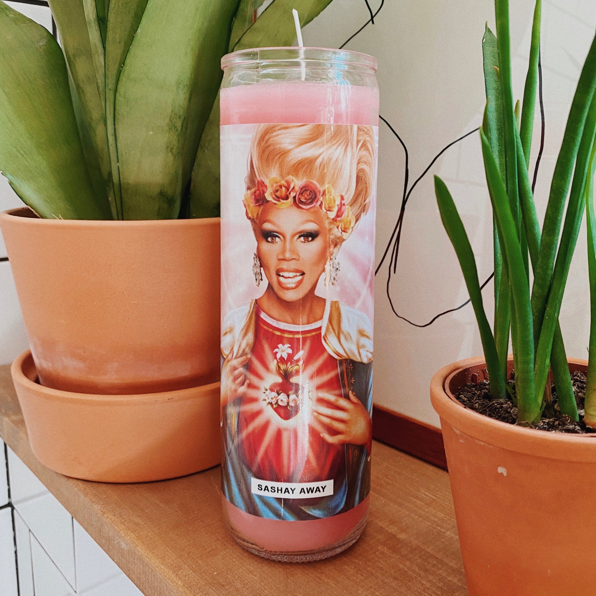 Saint RuPaul Drag Race Prayer Candle