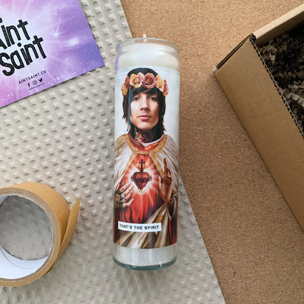 Saint Oli Sykes | Bring Me The Horizon Prayer Candle