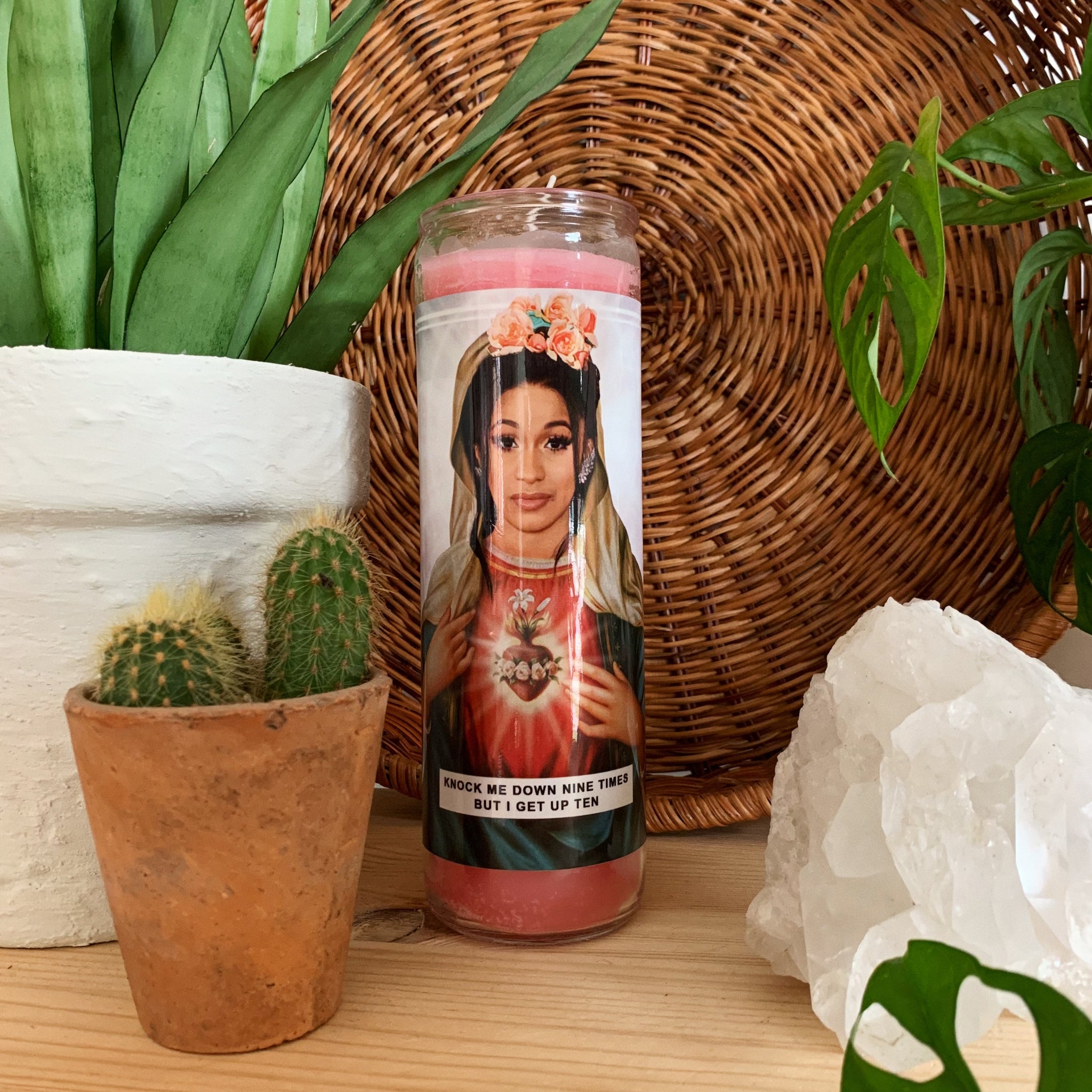 Saint Cardi B Prayer Candle
