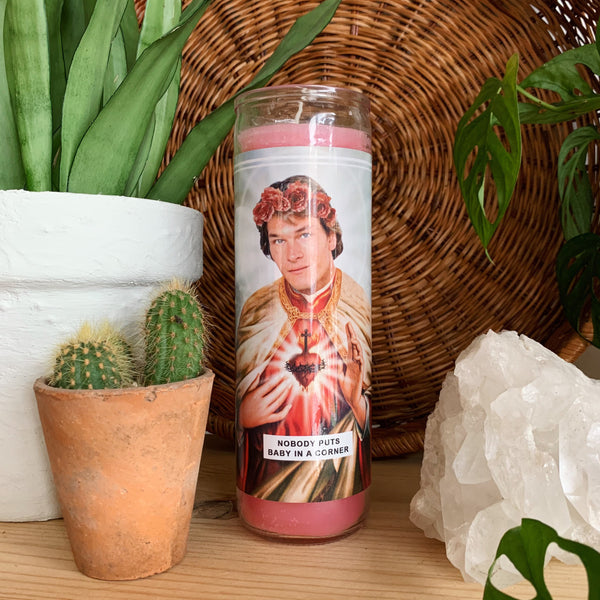 Saint Patrick Swayze | Johnny Castle | Dirty Dancing Prayer Candle