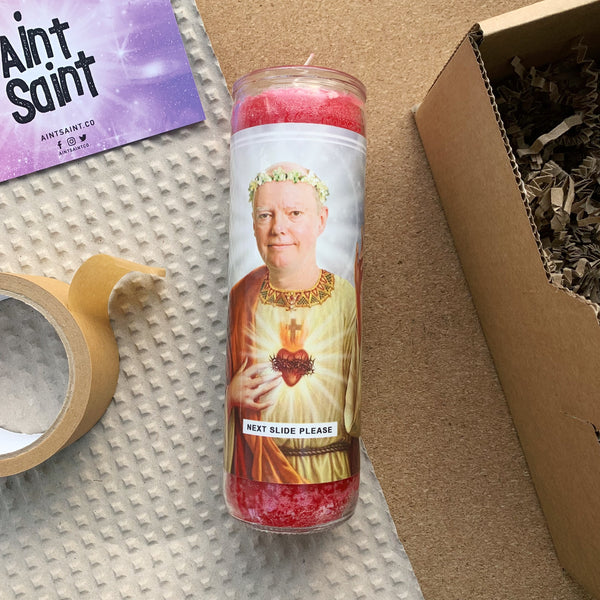 Saint Chris Whitty Prayer Candle