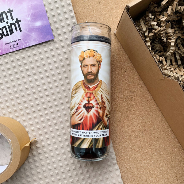 Saint Tom Hardy Prayer Candle
