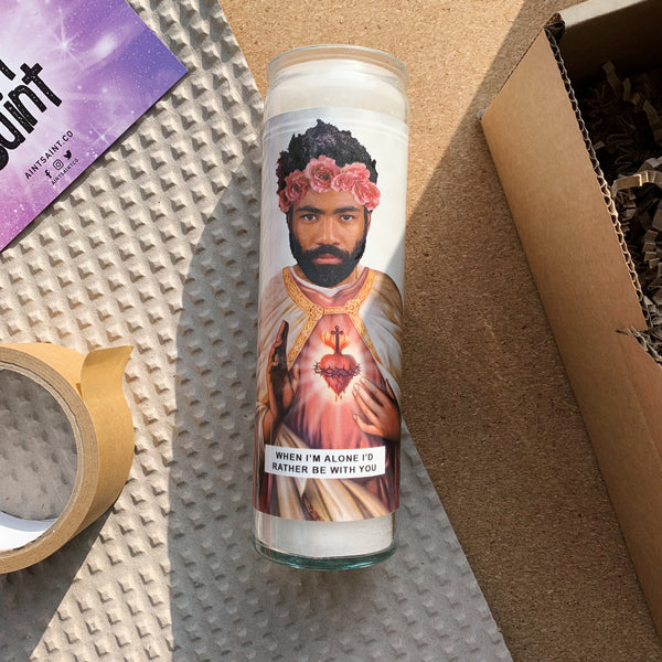 Saint Childish Gambino | Donald Glover Prayer Candle
