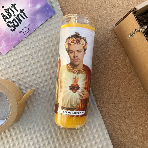 Saint Harry Prayer Candle