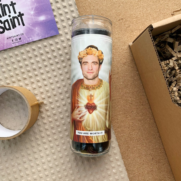 Saint Robert Pattinson Prayer Candle
