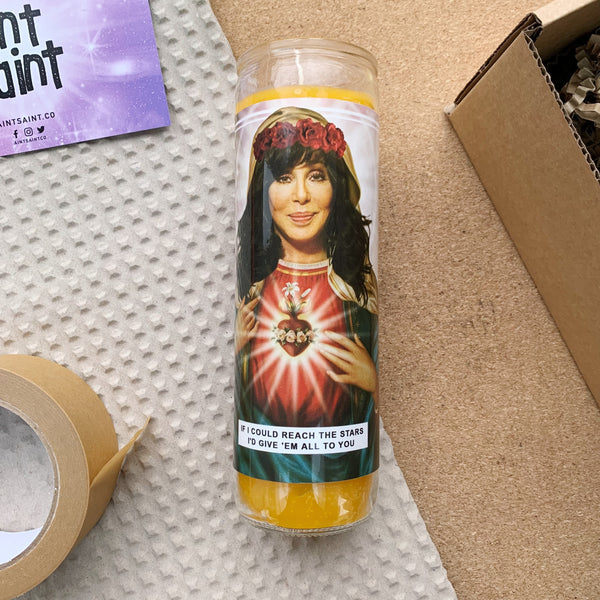 Saint Cher Prayer Candle