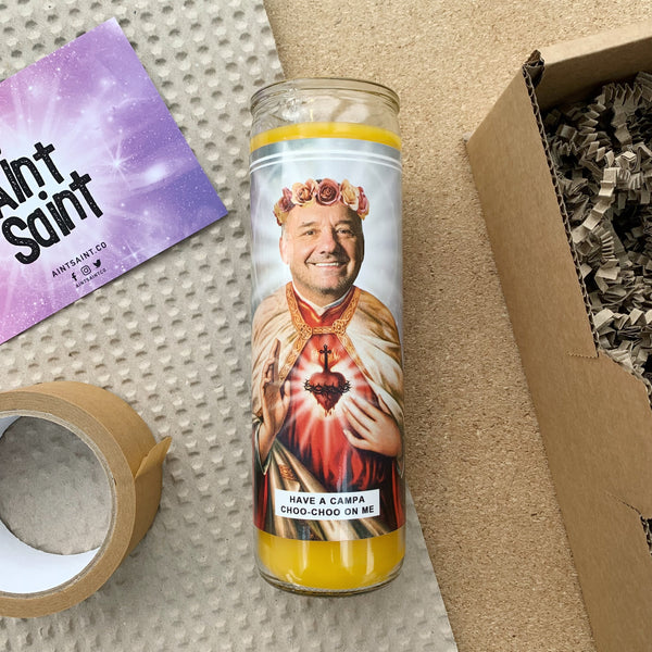 Saint Bob Mortimer Prayer Candle