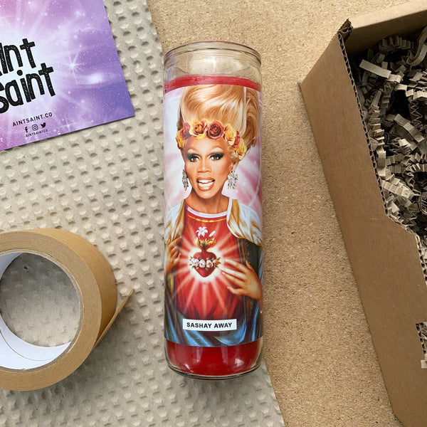 Saint RuPaul Drag Race Prayer Candle