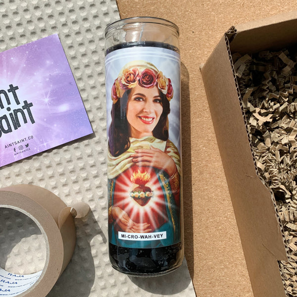 Saint Nigella Lawson Prayer Candle