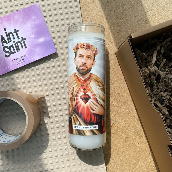 Saint Gareth Southgate | England | Euros Prayer Candle