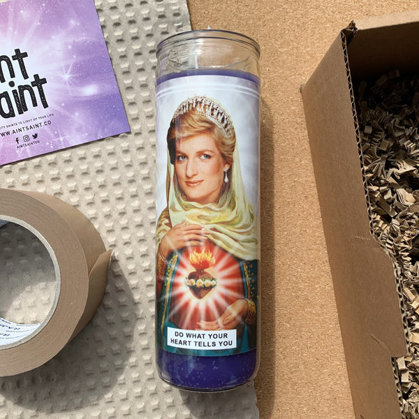 Saint Diana Princess Of Wales Prayer Candle