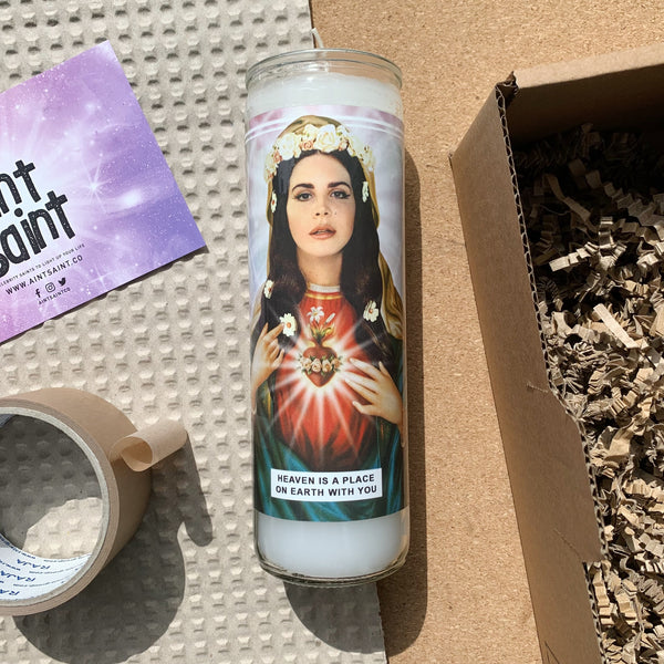 Saint Lana Del Rey Prayer Candle